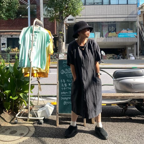 [USED] シンプルBLACK ワンピース🖤