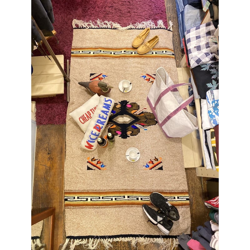 USED] メキシカンラグ ポンチョ 188×97cm | garden730