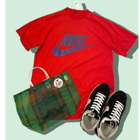 [USED] 90's OLD NIKE ロゴTee❤️