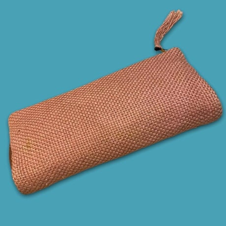[USED] vintage 麻クラッチBAG