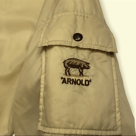 [USED] OLD🤎🐖NYLON BLOUSON