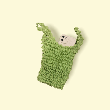 [SELECT] ライムグリーン💚POPCORN BAG