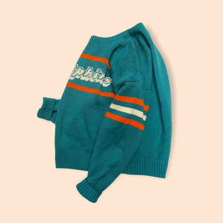 [USED] NFL ドルフィンズ ジャガードニット
