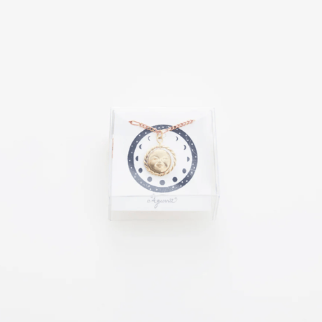 [Aquvii] LUNAR PHASE NECKLACE