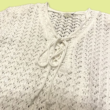 [USED] かぎ編み🤍 ACRYL KNIT