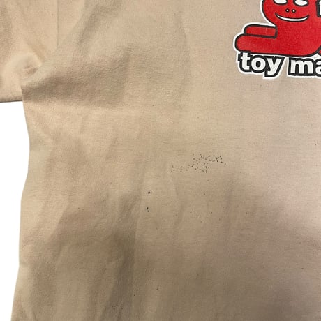 [USED] OLD "TOY MACHINE" S/S Tee（Beige）