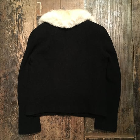 [USED] アニエスb ファー襟付き WOOLジャケット