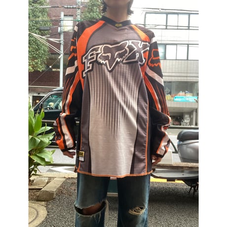 [USED]”FOX” racing ロンT