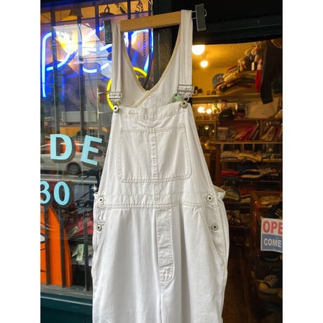 [USED] OLD GAP WHITE オーバーオール