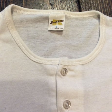 [USED] old RUSSELL ヘンリーTee