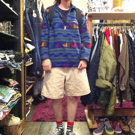 [USED] patagoniaフリースハーフZIP