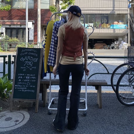 [USED] agnes b. HEMP VEST！