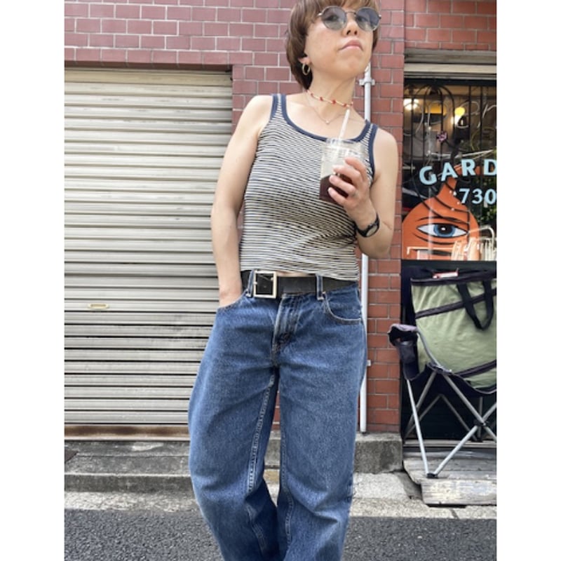 USED] ボーダータンクトップ | garden730
