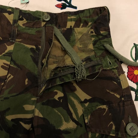 [USED] British ARMY CAMOパンツ