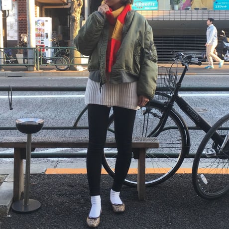 [USED] 太畝COTTONリブ KNIT