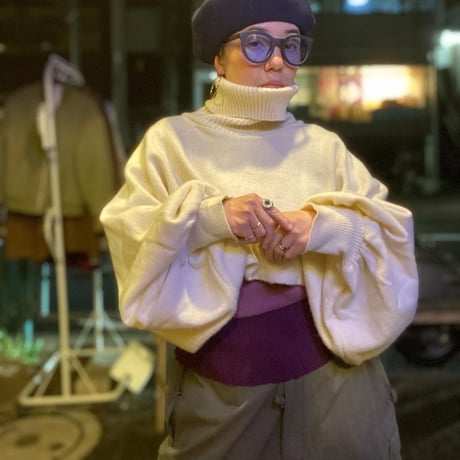 [USED] ボレロタートルニット