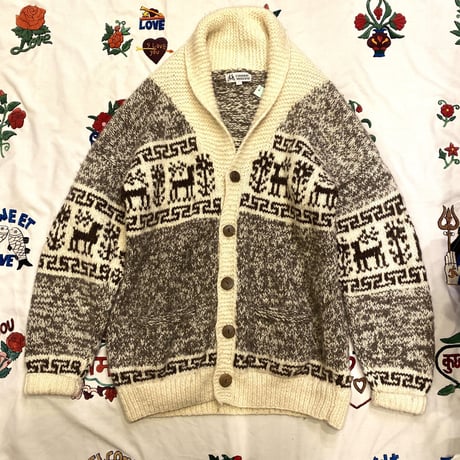 [USED] BIG BIG SIZE❤️ カウチンカーディガン