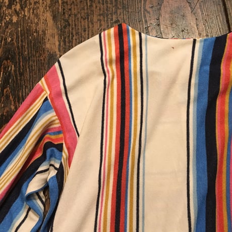 [USED]  70's ストライプ ワンピース