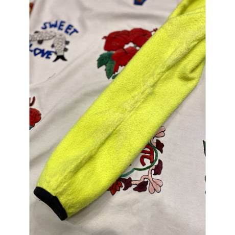 [USED] THE NORTH FACE  蛍光イエローフリース