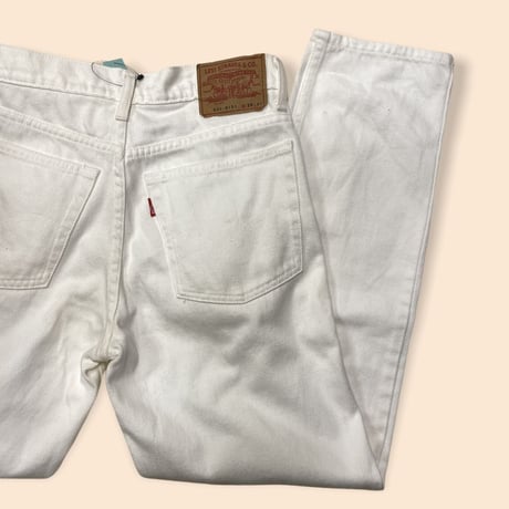 [USED] Levis 626 WHITE DENIM！