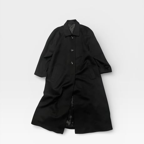 [USED] BLACK カシミア LONG COAT