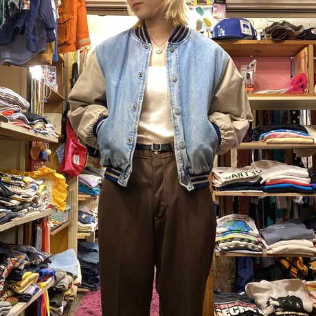 [USED] GOOD SIZE♡デニムスタジャン