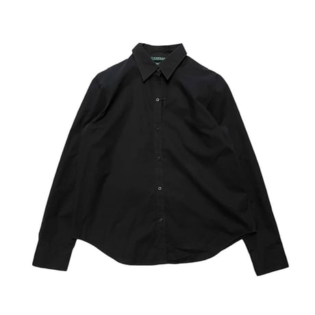 [USED] "LAUREN" BLACK COTTON Shirts