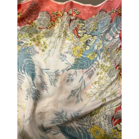 [USED] vintage 柄物スカーフ