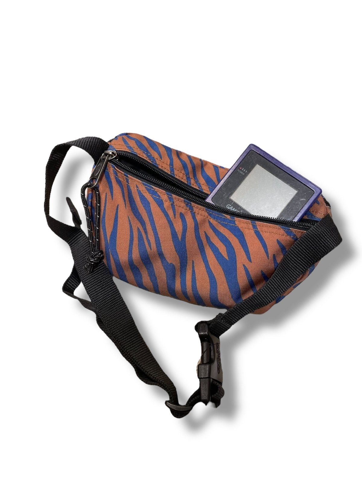 USED]EASTPAK USA 💙zebra🤎 ウエストポーチ | garden730