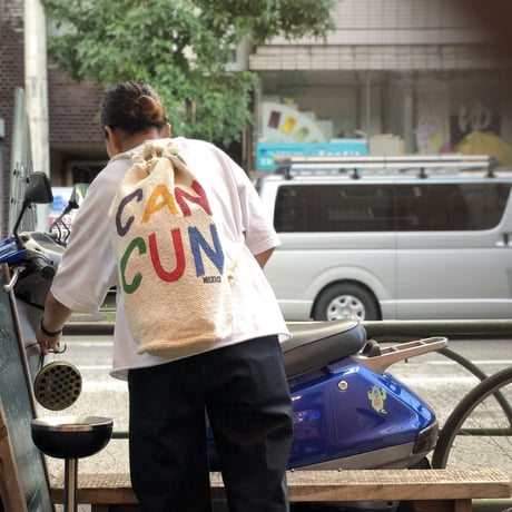 [USED] MEXICO "CANCUN" ラグ BAG