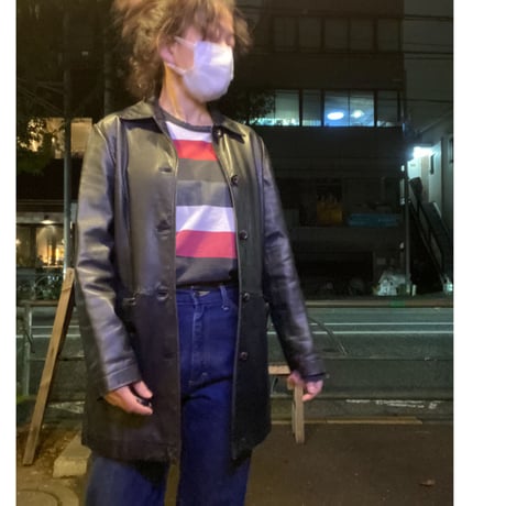 [USED] リアルレザーCAR COAT