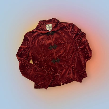 [USED] ベロア チャイナ TOPS & PANTS