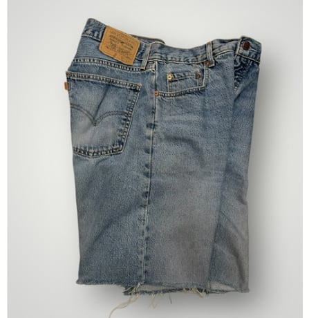 [USED] Levis  ORANGE TAB DENIM ハーフパンツ(W35)