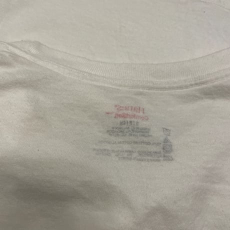 [USED]  Hanes 白Tee