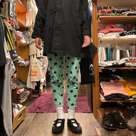[USED]ドット🟢⚫️パンツ
