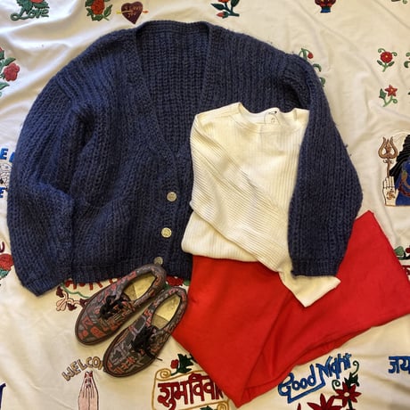 [USED]ざっくりHAND  KNIT カーディガン