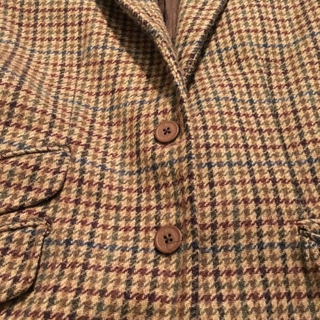 [USED]  Ralph Lauren チドリ柄  LONGシルエット JKT