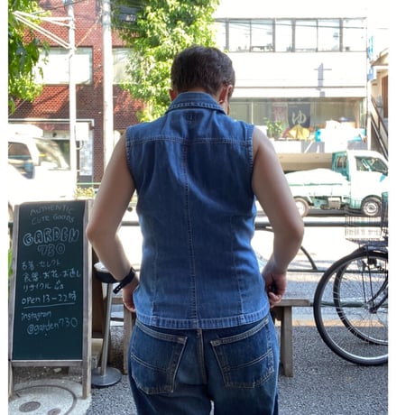 [USED] GAP ノースリーブ デニムシャツ