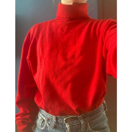[USED] CASH WOOL❤️タートルニット