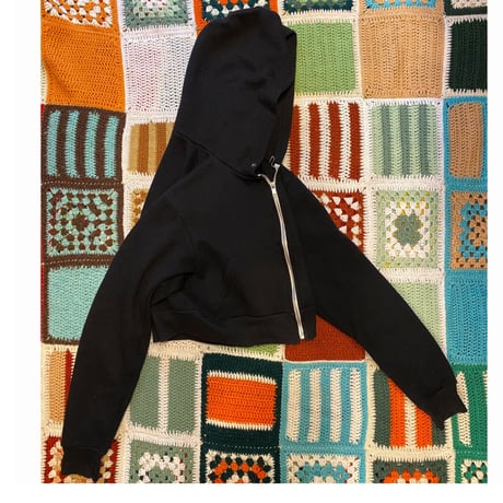 [USED] American Apparel⭐︎ショート丈ジップパーカー