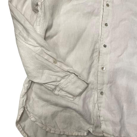 [USED] リネンのホワイトShirts