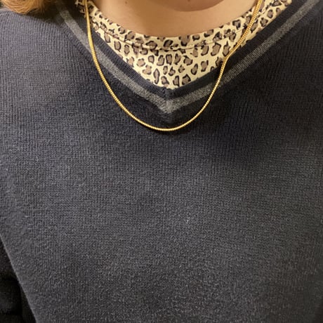 [USED] レオパード🐆カットソー