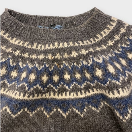 [USED]  ノルディック柄 KNIT