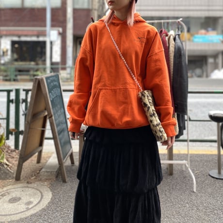[USED] "Blue Foxx LLC." ORANGE PARKA🧡