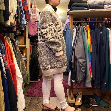 [USED] BIG BIG SIZE❤️ カウチンカーディガン