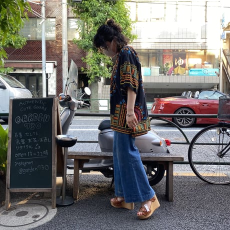 [USED] 80's フレアデニムパンツ W28 L29