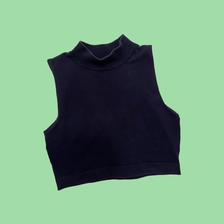 [USED] ハイネック ショート丈TOPS