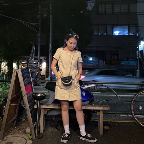 [USED] A.P.C サンドカラー!ワンピース