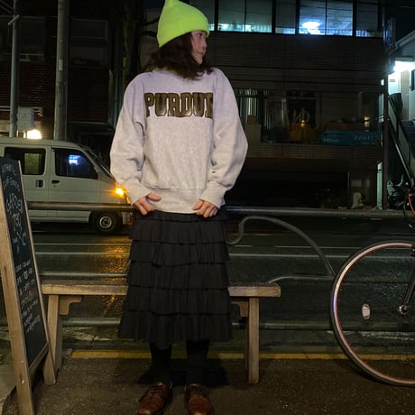 [USED]  BLACKプリーツスカート