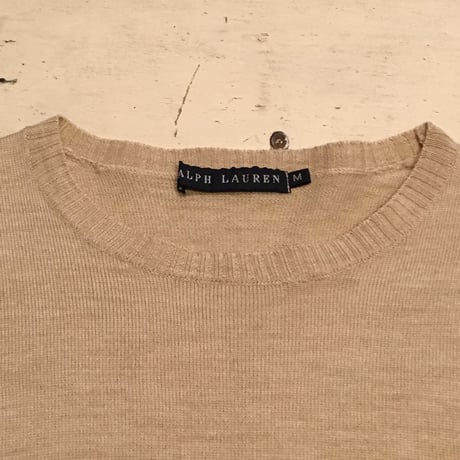 [USED] Ralph Lauren シンプルニット